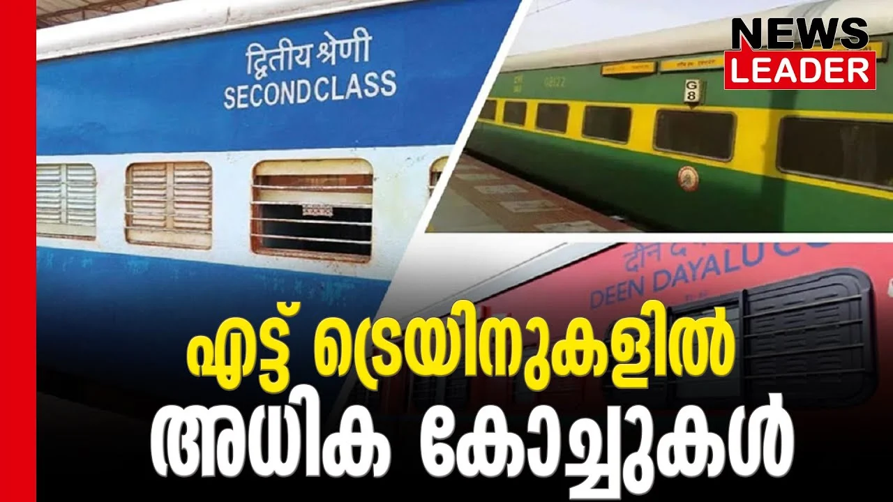 #thrissur #southernrailway #newsleader #traincoach #keralastate