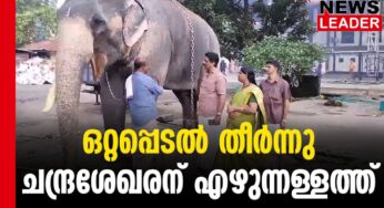 ശീവേലിക്ക് ചന്ദ്രശേഖരനെ നിയോഗിക്കും